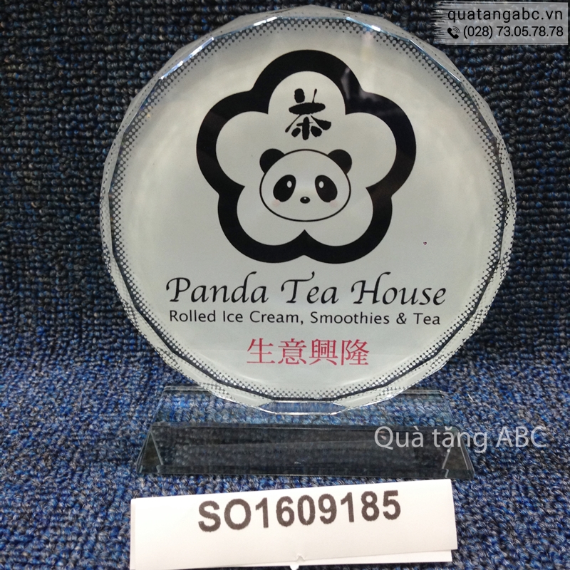 INLOGO In Kỷ Niệm Chương Cho Cửa Hàng Panda Tea House